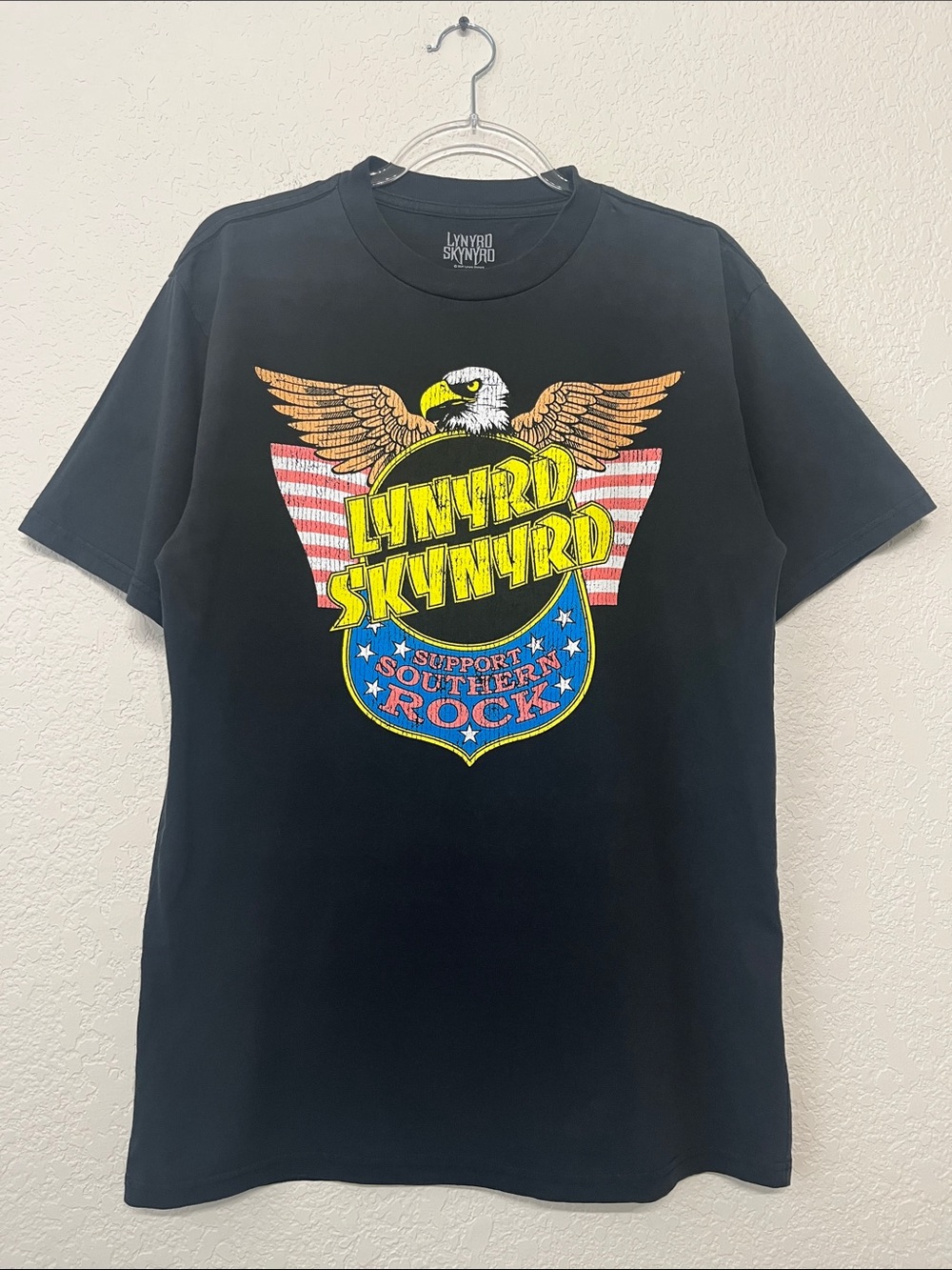 Lynyrd Skynyrd Men’s Small Vintage Y2K Black Graphic T-Shirt